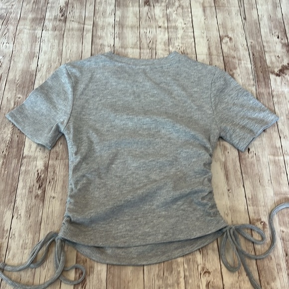 Gray Ribbed GB Fashion London Shirt - Picture 4 of 4